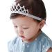 Princess Crown Headband for Baby Girls | Elastic Cloth Hairband & Photo Prop | International Shipping Available - Buy Online on GoSupps.com