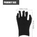 Milists 12 Pairs Black Cotton Gloves for Cosmetic Moisturizing & Jewelry Inspections - Size L Thicken - Buy Online on GoSupps.com