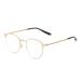 Foster Grant unisex adult Hayden Superflat Glasses Reading Glasses Gold 50mm US