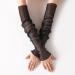 Ispchen Summer Sunscreen Arm Sleeves for Women - Elegant Lace Cooling Gloves Ultra-Thin Arm Protection for Running Golf & Driving - Black - Buy Online on GoSupps.com