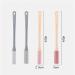 Toe Gap Cleaning Brush Foot Scrubber in Shower Long Handled Silicone Toe Crevice Cleaning Brush & Exfoliating Brush Skin Exfoliation Lotion Applicator for Seniors/Pregnant (Grey) - Buy Online on GoSupps.com