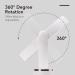 Fancii LED Lighted Magnifying Makeup Mirror - Rechargeable, Double-Sided 1x/10x Magnification, Adjustable Brightness, Large Vanity Mirror (Nova) - Buy Online on GoSupps.com