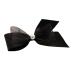 Black Satin Bow Hair Clip with Faux Pearl Decoration Men Girls Ideal for Parties Weddings Daily WearArtificial Pearl Mesh Hair Bow Pin for Women Girls