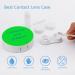 LEDIYougou Personalized Contact Lens Container with Mirror - Portable Mini Holder for Travel | Soft Tank with L&R Caps - 8cm - Buy Online on GoSupps.com