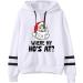 Bigfanshu Womens Dresses Fashion Christmas Sweater Print Hooded Round Collar Long Sleeves Tops - Buy Online on GoSupps.com