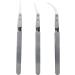 Tweezers Reverse Ceramic Tweezers Electronic Cigarette Heat Conductive Curved Straight Tweezers Precision Tweezers Set (Size : Oblique Head) - Buy Online on GoSupps.com
