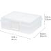 Iris USA 4x6 Photo Storage Craft Keeper with 16 Cases - XL | Clear Organizer for Pictures, Crafts, Scrapbooking - Stationery Storage and Protection - Buy Online on GoSupps.com