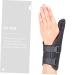 Yardwe Thumb Protector & Stabilizer Sleeve for Carpal Tunnel - Aluminum Shield Support for Hand & Thumb (24x9.5x1cm) - Black - Buy Online on GoSupps.com