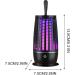 ALINUOYQ Mozzguard Zapper Mozzguard Mosquito Zapper 2024 New Outdoor Indoor Mosquito Lamp Cordless & Rechargeable Bug Zapper Lights for Home Garden Backyard Picnic(Black) - Buy Online on GoSupps.com