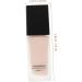 Healeved Liquid Foundation Makeup Foundation Women Foundation Fluid Natural Finish Foundation Black Glass - Buy Online on GoSupps.com