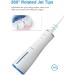 Water Dental Flosser - Portable Cordless Oral Irrigator with 300ml Tank | Rechargeable Electric Tooth Cleaner IPX7 Waterproof - Travel Essential BV609 (White - Buy Online on GoSupps.com