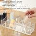 ZJT Acrylic Eyeshadow Organizer with 8 Compartments Compact Lipstick Holder Desktop Organizer Makeup Organizer for Eyeshadow and Blush - Buy Online on GoSupps.com