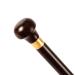 Folding Cane Walking Stick Handmade Wooden Round Head Design for Men and Women Crutch Non-Slip Pole Solid Wood Texture Family