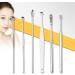 Xinsany 6Pcs Set Stainless Steel Ear Wax Remover Pickers - Earpick Curette Cleaner Spoon for Ear Care - Buy Online on GoSupps.com