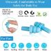 iMapo 6 Pairs Reusable Waterproof Earplugs Silicone Swimming Ear plugs Noise Cancelling Sound Blocking for Sleeping Snoring Plane Shooting Work Travel with Carry Case 6 Assorted Colors - Buy Online on GoSupps.com