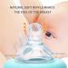 Baby Bottle Glass Wide Neck  Closer to Breastfeeding  Slow Flow Nipple  Anti-Colic  4 Ounce  2 Count (Blue) Blue 1 Count (Pack of 1) - Buy Online on GoSupps.com