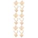 SHERCHPRY Heel Protector 6 Pairs High Heel Toe Protection Iron Metal Decorate Shoe Heel Repair