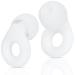 Noise Canceling Earplugs for Sleeping & Snoring Ear Protection for Concerts Wax Sleep Ear Plugs Noise Reduction - Comfortable & Effective Noise Canceling Earbuds (White)