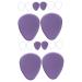FOMIYES 8 Pairs Forefoot Pad Grinding at Will Anti-Slip Metatarsal Pads Comfortable High Heel Pads High Heels Forefoot Insoles Front Foot Pads High Heel Supply Soft Forefoot Pads