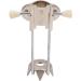 Hiking Cane Ice Grip Attachment Stainless Steel for Fishing Stability Support - Buy Online on GoSupps.com