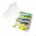 LENPABY 5pcs Frog Lure Ray Frog Topwater Fishing Crankbait Lures/Artificial Soft Bait 5.5CM 8G Soft Tube Bait ,Especially for Bass Snakehead ,Freshwater Soft Bai Musky Tackle Box Spitted weedless bas