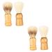 4 pieces of the beards of the roof razor brush shaving accessories Father's Day Hand The gift gifts shaving cream brush men shaving brush shave shabling shaving razor foam.