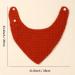 Surakey 100% Cotton Muslin Baby Bibs | Bandana Drool Bibs for Girls Boys | Newborn Burp Cloth Saliva Towel | Khaki - Buy Online on GoSupps.com