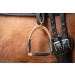 Equinate Safety Bar Charles 12cm Gold | Anti-Slip Rubber Tread Stirrup for Adults & Children | Ankle Relief - 2 Pieces - Buy Online on GoSupps.com