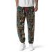 Mens Harem Pants Floral Paisley Print Casual Cotton Streetwear Hippie Yoga Pants Large 6