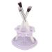Shop Premium Makeup Brush Cleaner Mat - Silicone Cleansing Pad & Scrubber | Portable Tool for Brushes & Sponges - Purple - Buy Online on GoSupps.com