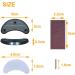 Buy Unikstep Shoe Heel Plate - 6 Pairs Rubber Patch & Replacement Kit | Durable Heel Repair for All Shoes - Buy Online on GoSupps.com