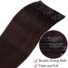 SEGO Clip-In Hair Extensions - 100% Remy Real Hair Dark Brown #2 56 cm (160g) - Partial Set for Full Volume - Buy Online on GoSupps.com