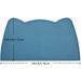 Ohmo Bowl Pad for Small Dogs & Cats | Non-Slip Silicone Feeding Mat | Waterproof Blue-Green 46x25cm - Perfect for Cat Bars - Buy Online on GoSupps.com