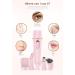 Portable 4-in-1 Electric Hair Removal Device - USB Charging Multi-Functional Women's Facial Shaver & Lipstick Trimmer (Pink) - Shop Now - Buy Online on GoSupps.com