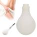 Silicone anal flushing enema bulb silicone anal doopen manual cleaning of the bottle enema enema erraner tool anal & vaginal shower anti-backflow enema syringe