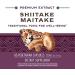 Nature's Way Shiitake Maitake 250 mg - 60 Vegetarian Capsules for Immune Support - Buy Online on GoSupps.com