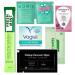 Feminine wash kit travel expected the unexpected and keep confident with individual wrap items QR code (Leak Rescue & Simple Sensitive)