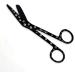 Rainbow Color Lister Bandage Scissors 5.5 Stainless Steel - Black Paws Design | A2ZSCILAB - Buy Online on GoSupps.com