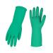 VGO ... 3 pairs Reusable gloves for kitchen work household cleaning and dishwater long arm multifunctional (HH4601) m (3 pack) 1 pair green HH4601P1