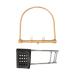 Amagogo Shampoo Basin Equipment Water Circulation Rack Rotatable Directions Hair Washing Shampoo Bed Accessories for Barber Shop