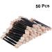 PLAFOPE 50 Pcs Eyeshadow Eyeliner Brushes Sponge Applicator Double Head Eyeshadow Brushes Size 1 Black - Buy Online on GoSupps.com