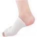 FRCOLOR 2 Pairs Five Toe Half Socks White Sock Heel Sleeves moisturising Socks moisturizing Half Toe Socks Foot Care Socks Yoga Toe Gelt White Gel Skin Beauty Socks Splitter Latex Silk Spa - Buy Online on GoSupps.com