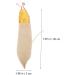 Zerodeko 2 Pcs Simulation Vegetable Fake Vegetable Miniture Decoration Microgreens Miniatures Mini Artifical Fruit Decor Decked Green Square Balloon Omatome Banners Plants Decor Corn Props Yellowx2pcs mediumx2pcs - Buy Online on GoSupps.com