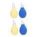 Healeved 4pcs Nasal Aspirator Nose Sucker Straw Cleaner Nose Aspirator for Babies Bulb Syringe Sucker Nasal Aspirator for Baby Nose Sucker for Baby Nasal Mucus Cleaner Manual Nose Sucker