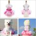 Luxury Puppy Skirt Pet Dog Dresses for Small Dogs Puppy Skirt Dog Clothes for Doggie Kitten Cat Girl Dog Girl Apparel Outfit Supplies - Buy Online on GoSupps.com
