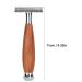 Premium Wooden Handle Razor | Portable Classic Shaving Tool | Detachable Face for a Clean Shave - Buy Online on GoSupps.com