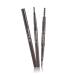 POPETPOP 2 1 Waterproof Eyebrow Pen Eyebrow Pencils Eyebrow Brush Eye Brow Brush To Rotate Double Head 1 count (Pack of 1) As Shown
