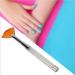 ANKROYU Fan Shaped Nail Art Pen Brush with Rhinestone Handle Nail Art Flower Drawing Pen Glitter Art Drawing Fan Pen Liner Brush Dust Powder Remover Nail Brush(B) - Buy Online on GoSupps.com