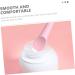 DOITOOL Eyeliner Aid Liquid Eyeliner Eyeshadow Silicone Molds Eyelash Mascara Face Cream Spoon Apply Make up 11.7X5.9CM Pink - Buy Online on GoSupps.com