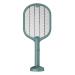Electric Mosquito Killer Electric Mosquito Swatter 2 in 1 Summer Fly Swatter Trap Flies Insect Killer Pest Control Dark Green